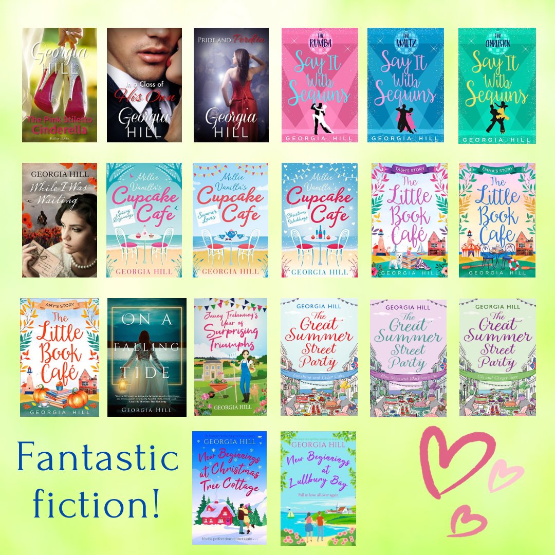Come to the seaside where it’s always sunny! 😎🍦🏝️

#readmore #romancebooks Lots  to  choose  from  here!

author.to/georgiahill

#RomanceReaders #BooksWorthReading