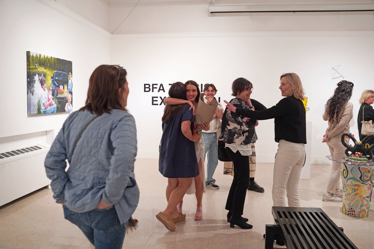 Thank you to everyone who came out to celebrate our Graphic Design and Fine Art student’s BFA exhibitions!! 

#UniversityofMississippi #OleMiss #UMArtDept #Gallery130 #MeekHall #GraphicDesign #Painting #Ceramics #Printmaking #Photography #Art #ArtHistory #Artists #OxfordMS