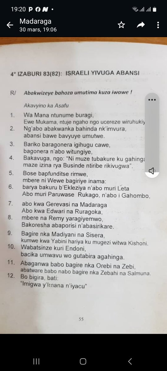 Amatora arimirije bamwe b imipanga n imihoro , ba rugoti,abatera inshinge,abakura amenyo, ngabo rero nabandika zaburi zabo baratanguye.
Intambwe abarundi tugezeko hari abo ibabaza cane cane mu bijanye no gusubiza hamwe! Ntidusamare!