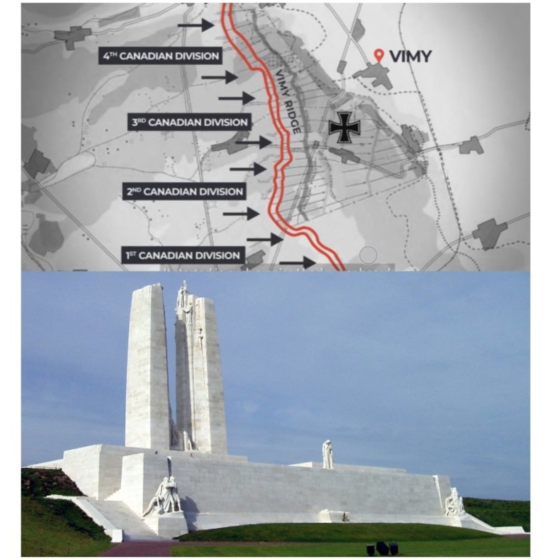 Sadly, Yarmouth's own are represented in the casualties in all 4 Divisions that fought @ #VimyRidge: 

Charles Stingel, 3rd Bn, 1st Cdn Infantry Div, William d'Entremont, 112th Bn, 2nd Cdn Infantry Div, ...