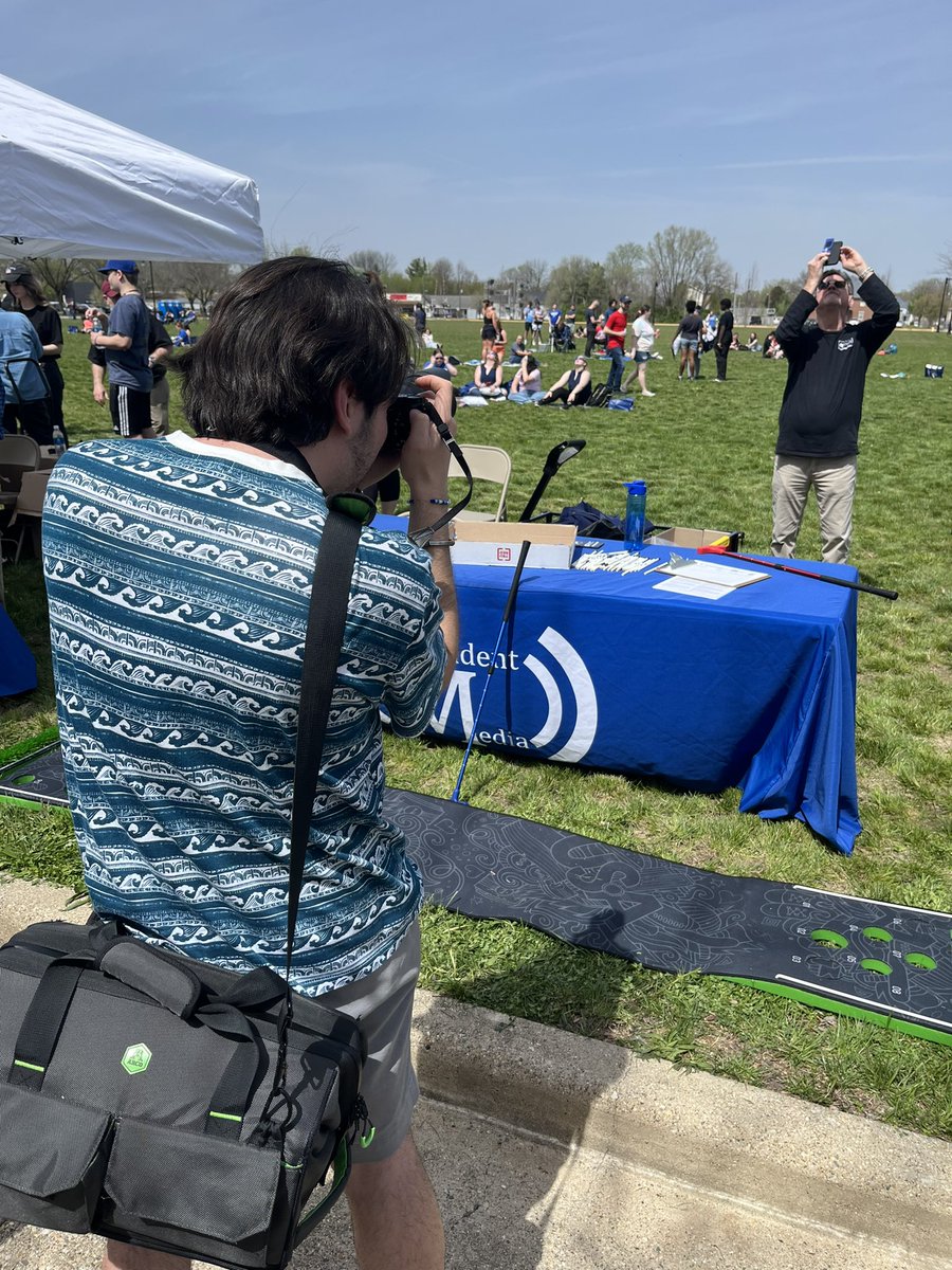 SycCreations's tweet photo. Our Video Producer Sam is capturing footage of the Solar Eclipse event.  Stay tuned for the highlights! https://t.co/Y4w5TeerU7