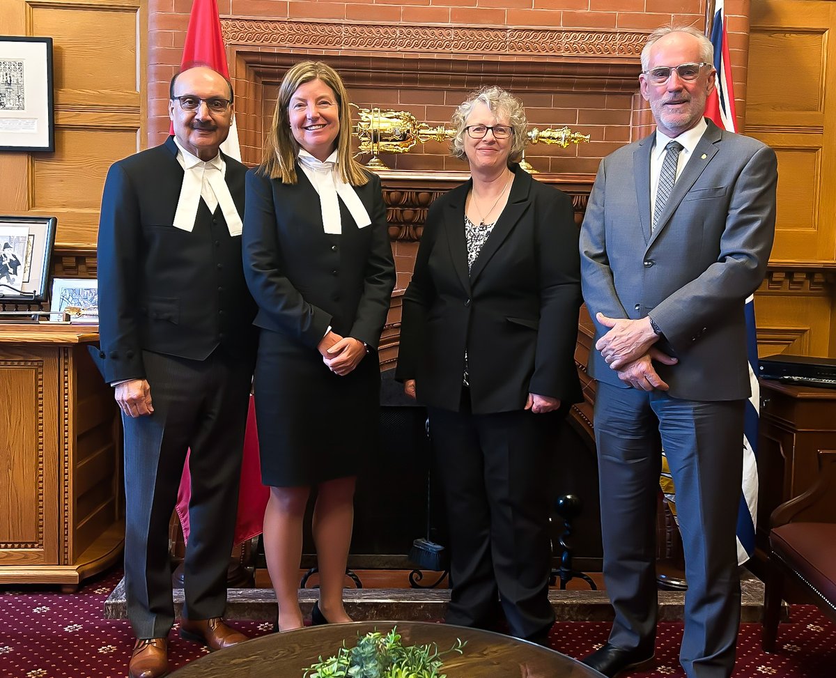 #BCLeg is honoured to host Hon. Speaker Greg Piper and Clerk Helen Minnican from the Legislative Assembly, Parliament of New South Wales, for a 2-day Study Tour Program this week. Cheers to interparliamentary learning!