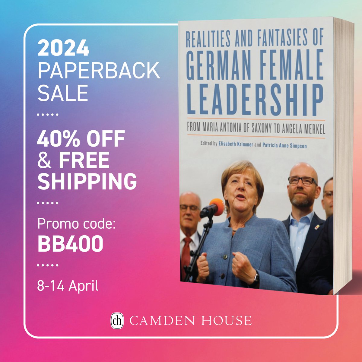 From Maria Antonia of Saxony to Angela Merkel, discover the history of female #Leadership in German-speaking countries. 40% off and free shipping until 14 April: buff.ly/49fuKDT #BookSale #GermanStudies #GenderStudies