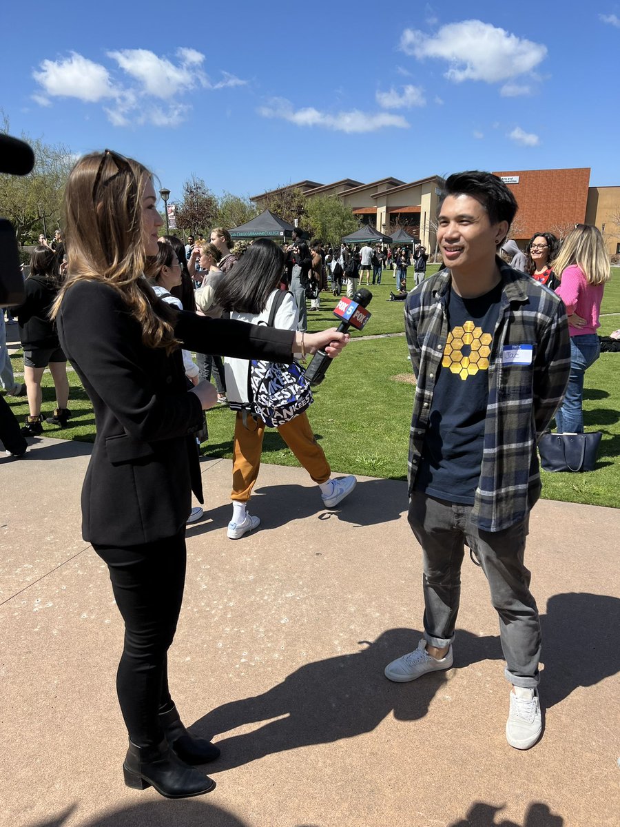 Be sure to watch @fox5sandiego today at 1pm for coverage of our solar eclipse viewing party!