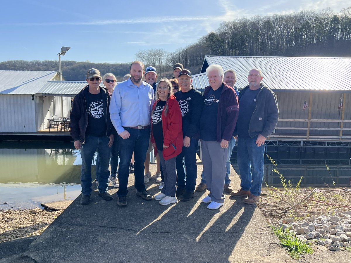 It was great to start the day with a visit to D&D’s Webb Creek Marina in Ellington. It was exciting to hear that the eclipse has been a major economic win for the marina and so many businesses in the area. #Eclipse2024