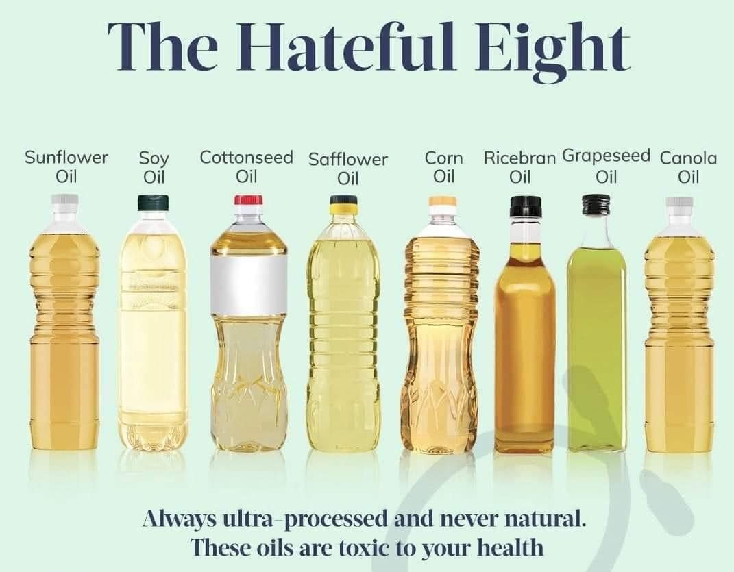 WISE UP FOLKS 🤨
 (Never consume factory seed / vegetable oils)