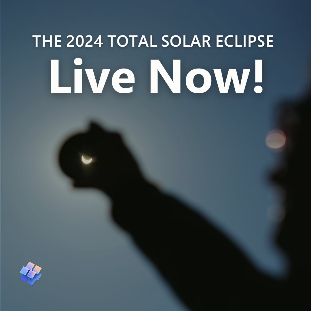 🌑✨ The solar eclipse is happening NOW! Head over to msft.it/6017cx0BH to witness this breathtaking event live. Don't miss out! #Eclipse #SolarEclipse 🔗 msft.it/6018cx0By