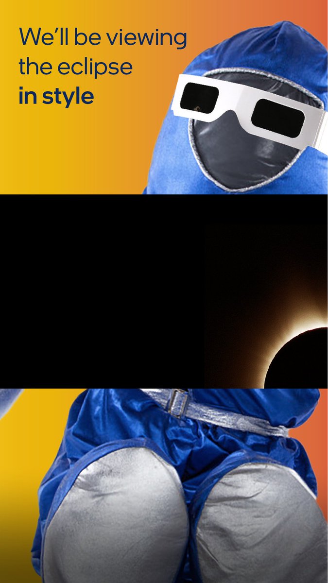 intel's tweet image. Tap to reveal. Then drop a 😎 if you’ll be watching the eclipse and tune into #IntelVision for an exciting event with other luminaries 😉 intel.ly/3PQHA4s