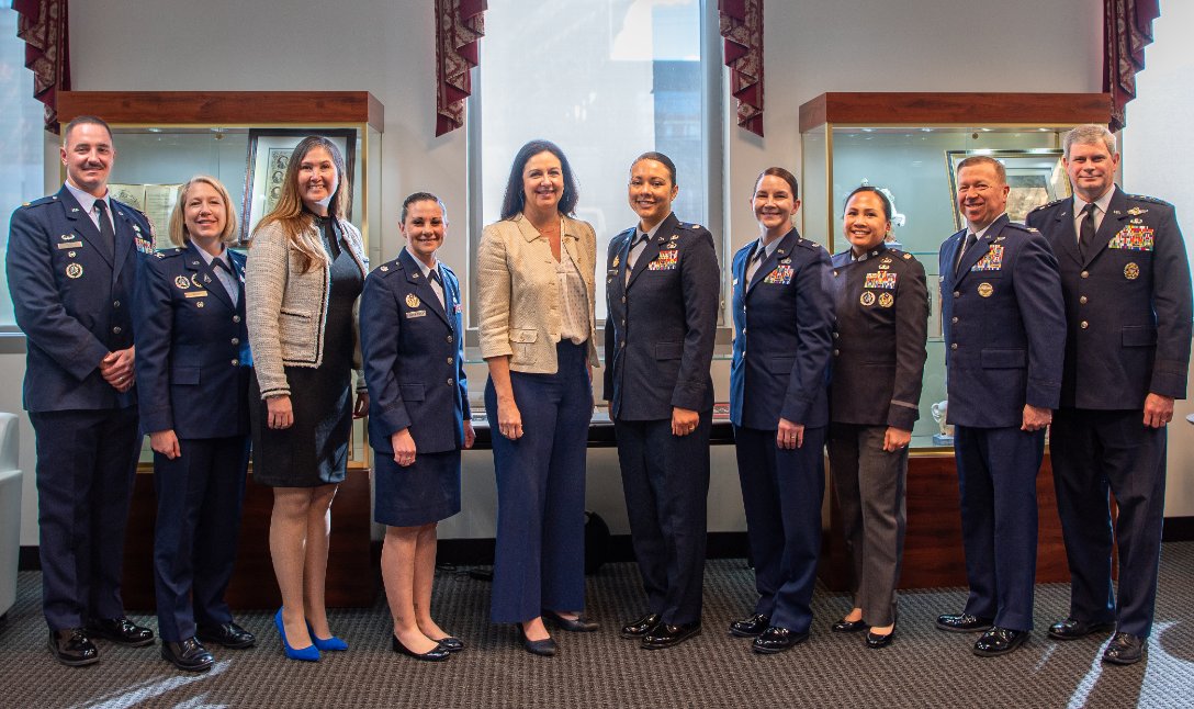 Hon. Kristyn Jones spoke at an @NDU_EDU panel with @SecArmy & @USNavyCNO March 25: “Our allies are certainly adding to our capability and capacity,” Jones said. “And it's critical that we all work together in order for all of us to be strong for Great Power Competition.”