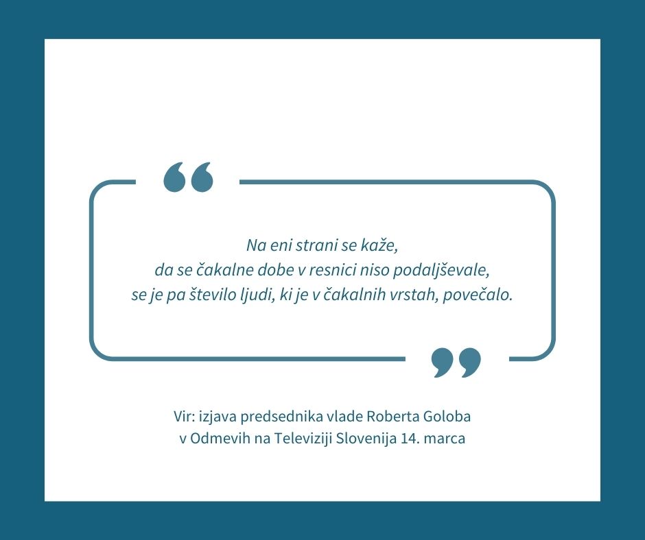 STAkrog's tweet image. 𝗡𝗲/𝗝𝗮 𝗽𝗿𝗲𝘃𝗲𝗿𝗷𝗮: Ali drži, da se čakalne dobe med zdravniško stavko niso podaljšale? 🔗 neja.sta.si/2783

#NeJa #factcheck #preverjanjedejstev
