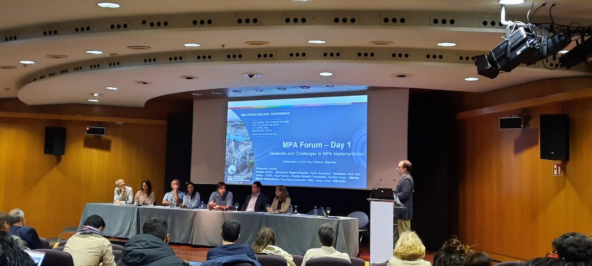 Updates from the first day of the MPA Symposium! <a href="/UNOceanDecade/">UN Ocean Decade</a>🌊 The day kicked off with two insightful sessions. In the morning session, Stuart Banks, PI of the Deep-Sea Program, showcased the program's progress and key components.

#OceanDecade #MarineProtectedAreas