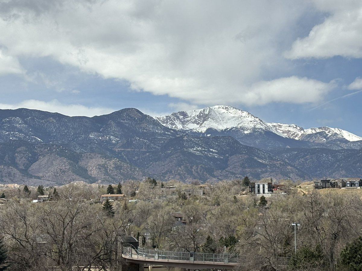 Pikes Peak at the eclipse.