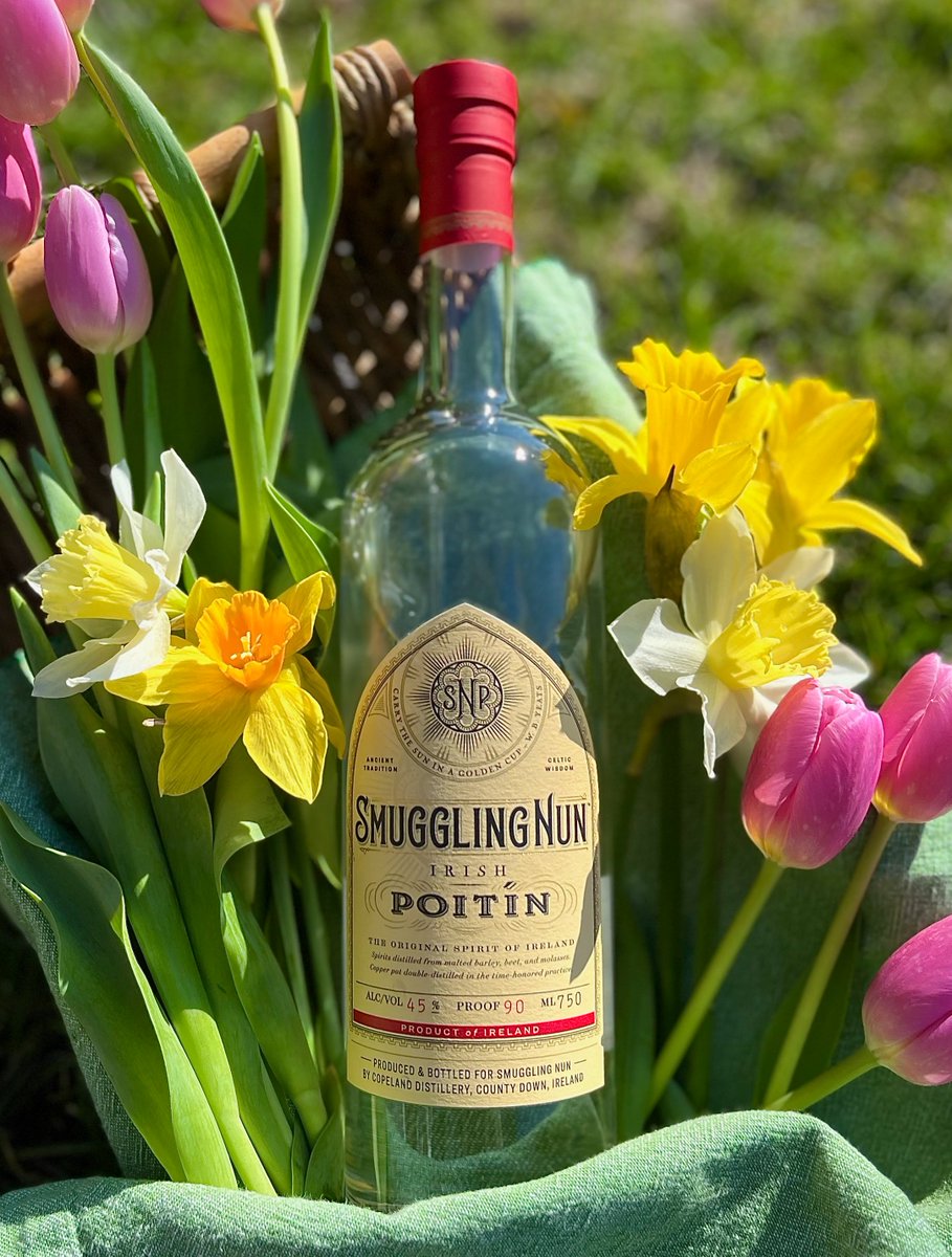 Spring has sprung! Celebrate with #SmugNun!

#smugglingnunirishpoitín #irishpoitín #itspronouncedpotcheen #smugglingnun #spirits #irish #womanownedbusiness #madeinireland #distilledspirits #poitín #supportsmallbusiness #womenindistilling #drinkresponsibly