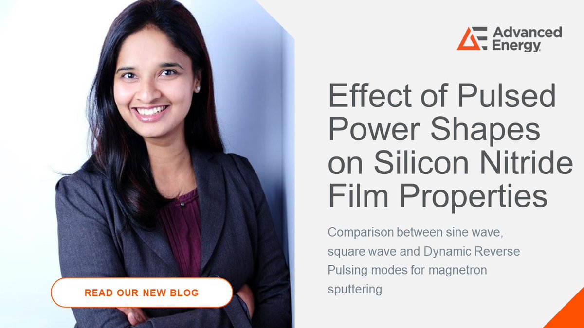 New blog: To help process engineers select the most appropriate approach to powering reactive sputtering processes for depositing insulating materials, this experiment compares different types of bipolar pulsed power modes. Learn more bit.ly/3JaW7V6