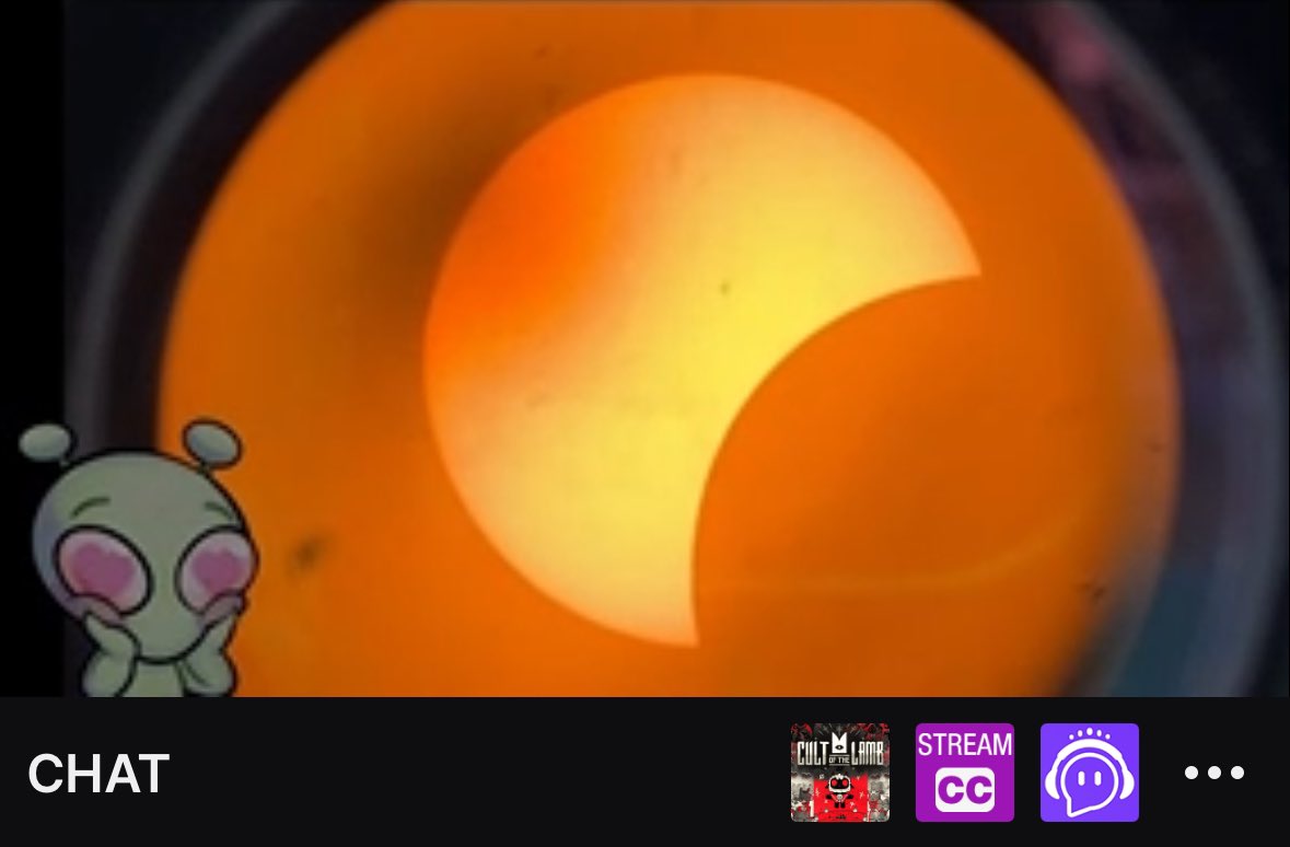 DarthRabbit526's tweet photo. Come watch @MotionChickness stream the eclipse!!

https://t.co/xWVZfG79B8 https://t.co/1wPANEB7cR