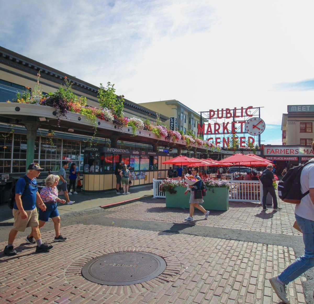 Visitor FAQs: Is there a Market Map? Yes! Our interactive Map is on the Pike Place Market website (PikePlaceMarket.org/Map).  Our map gives visitors step-by-step directions across our entire 9-acre, 10-level market! #PikePlaceMarket