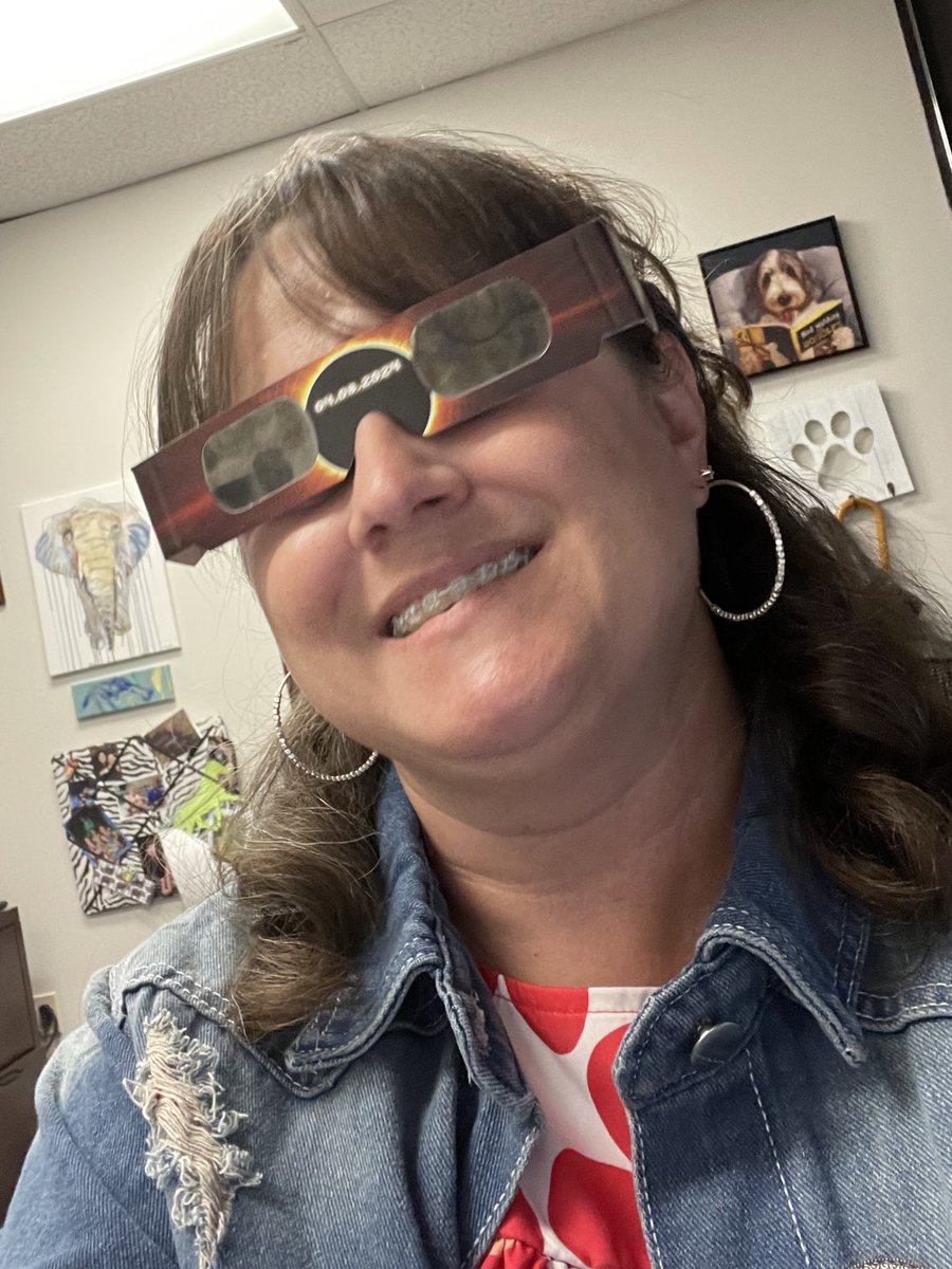 I’m prepared and ready! Are you watching the eclipse? #SolarEclipse2024