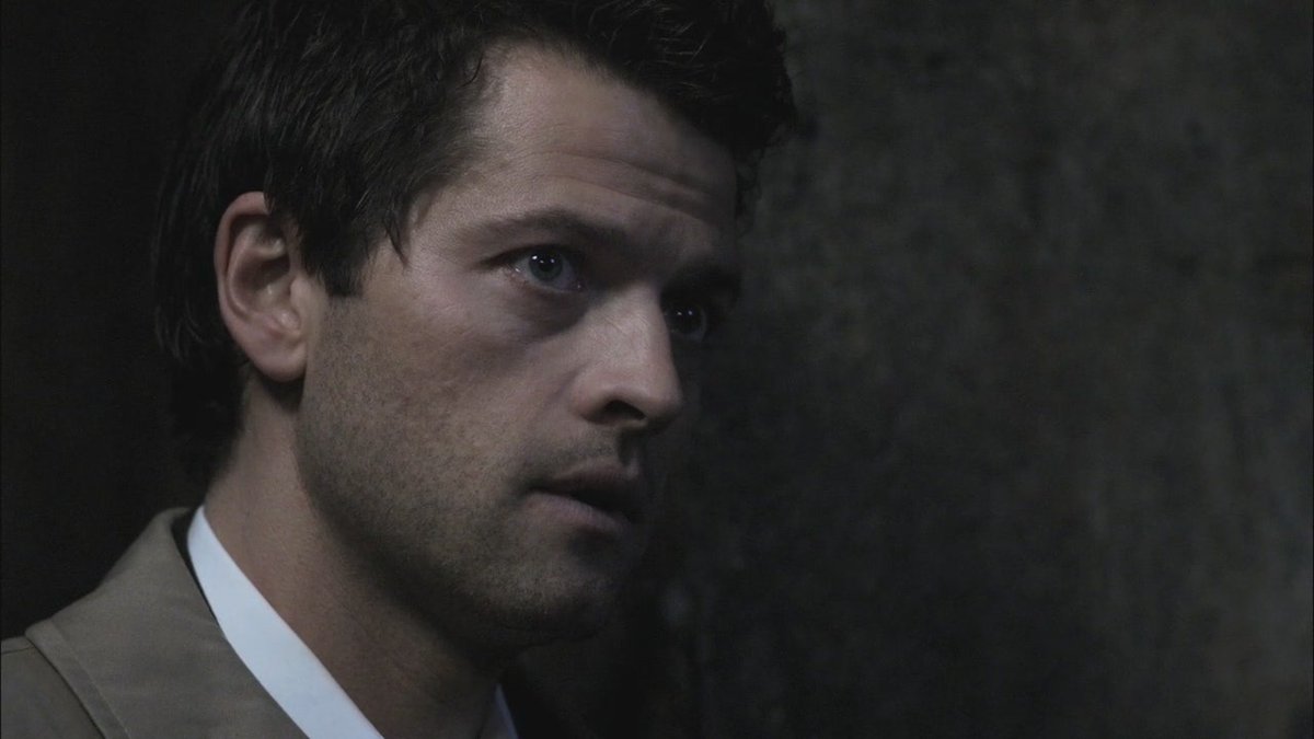 dean and castiel, supernatural my bloody valentine (05x14)