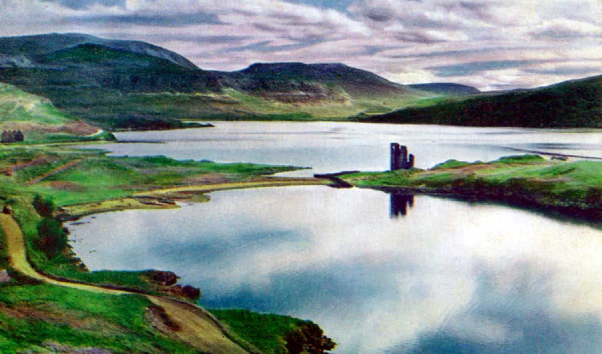 Do you ever feel a longing for place. That inner yearning? Calda House and Ardvreck Castle on Loch Assynt, Scotland. NMP.