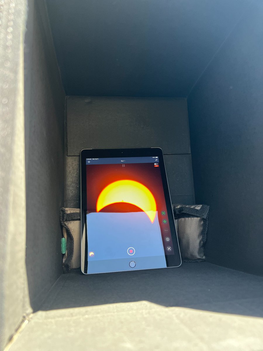 Aaricka Washington (@aarickawash) on Twitter photo I saw my first solar eclipse today! <a href="/LAist/">LAist</a>
<a href="/AustinCross/">Austin Cross</a> was live for the event. Thank you for sharing the equipment <a href="/SusanneWhatley/">Susanne Whatley</a> I saw my first solar eclipse today! <a href="/LAist/">LAist</a>
<a href="/AustinCross/">Austin Cross</a> was live for the event. Thank you for sharing the equipment <a href="/SusanneWhatley/">Susanne Whatley</a>