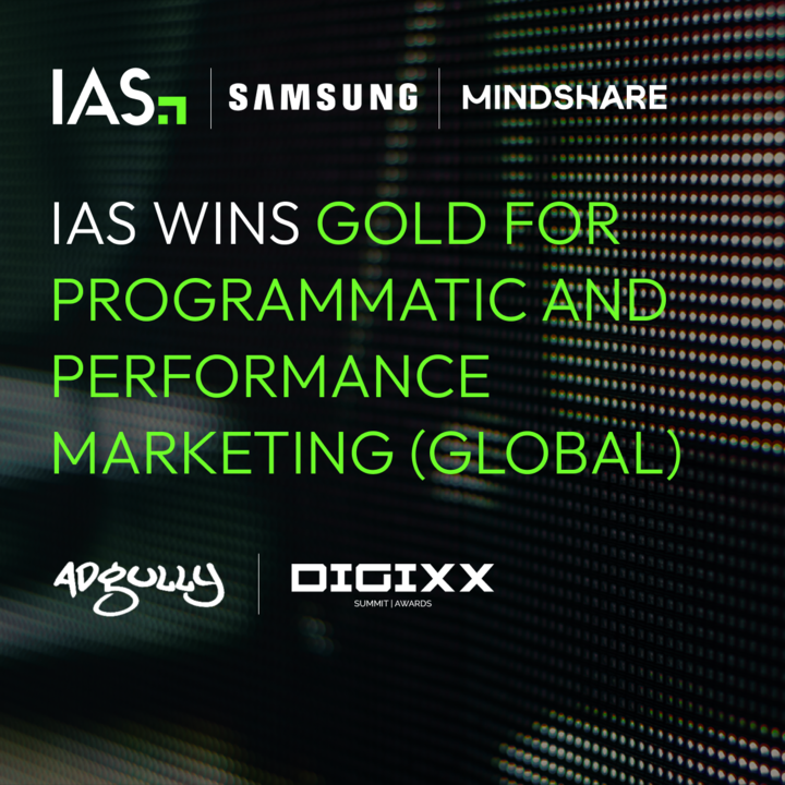 IAS wins Gold at #DIGIXXAwards2024 for Programmatic and Performance Marketing for our work with @Mindshare Indonesia and Samsung Electronics Indonesia, presented by @adgully. Read more: integralads.com/insider/samsun…