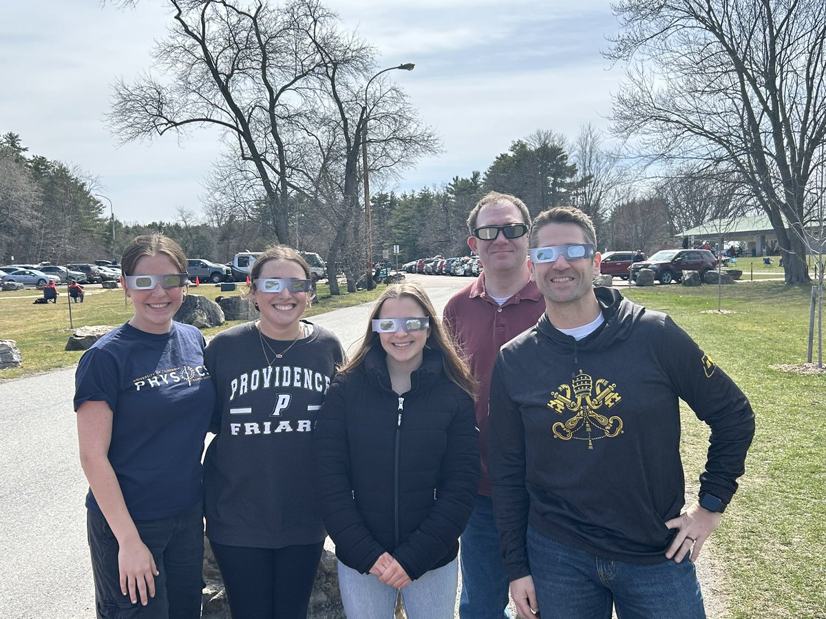 PC Engineering and Physics (@eps_pc) on Twitter photo A small group from <a href="/ProvidenceCol/">Providence College</a> up in Burlington for the eclipse. Weather is great and sun is looking… blocked! A small group from <a href="/ProvidenceCol/">Providence College</a> up in Burlington for the eclipse. Weather is great and sun is looking… blocked!