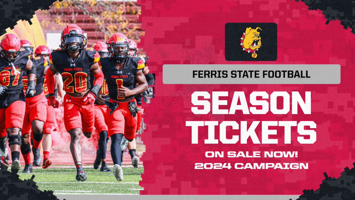 ON SALE NOW! Season tickets for the 2024 season can be purchased online now along with season parking passes! Get all six home games for only $100! Go Bulldogs! tinyurl.com/5n84z79p