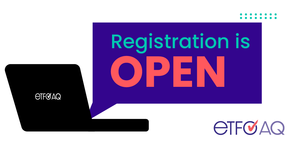 There's still time! Sign up for a Spring AQ  with ETFO today!

AQ's Spring Registration closes today at 11:59 pm EST. 

If the course is full, please click on the interested button and you will be notified when Summer 2024 Registration opens! @etfoaq