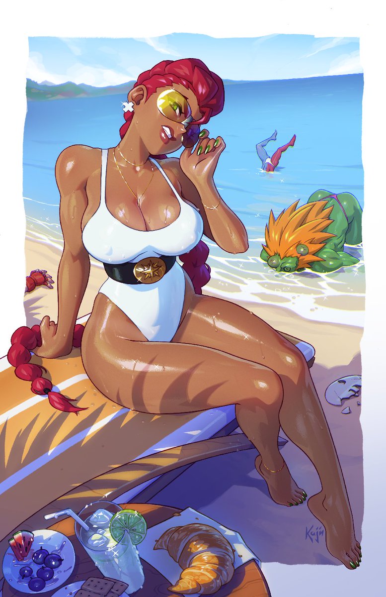 We've just executed a new printing of the STREET FIGHTER SWIMSUIT SPECIAL COLLECTION Vol.2 HC art book. 'But, what? That book's not even out until June!' Yes, advance pre-orders are pretty high, we expect a fast sellout! Pre-order here at Amazon: amazon.com/Street-Fighter…