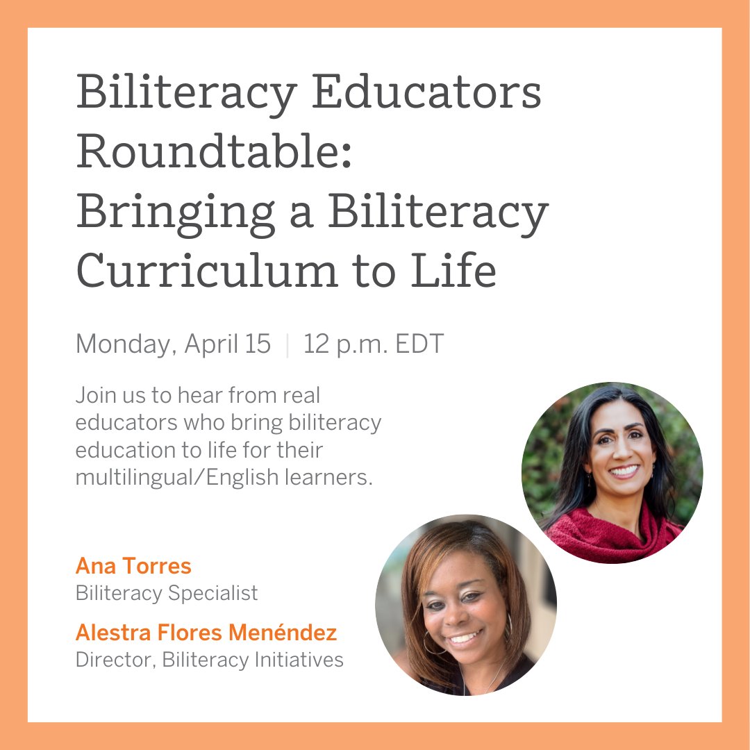 📚 Our Science of Reading webinars continue in April with sessions geared toward middle school and biliteracy educators! ⁣ Save your seat: at.amplify.com/4cO8dko #ScienceOfReading #TeacherPD