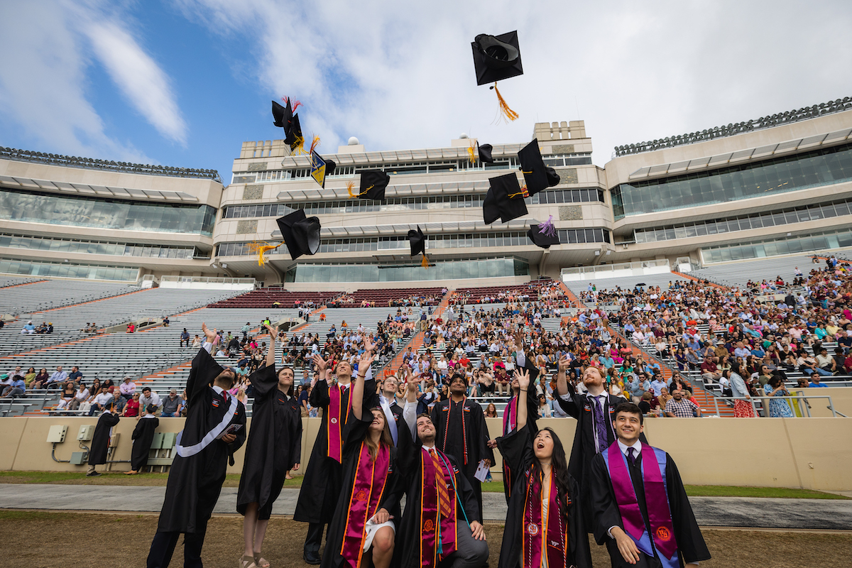 #Hokie Grad checklist: 🎓 Cap 👗​ Gown ✅ Green cord Receive a free green cord by pledging to foster a sustainable world as a green graduate! 🌎💚 Sign the pledge ♻️➡️ brnw.ch/21wICKp