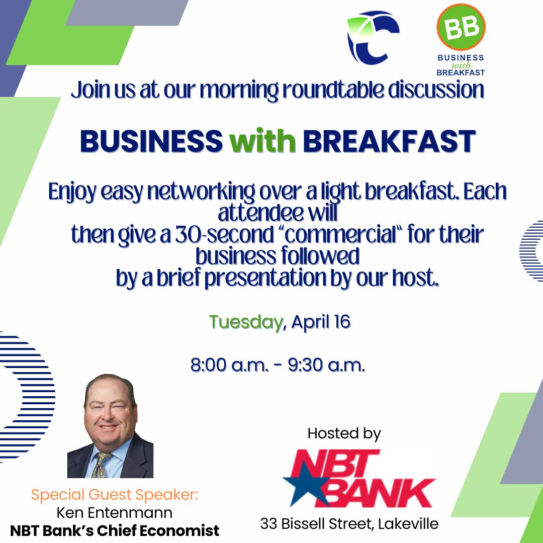 Join us for one of our chamber's best networking events. Connect with like-minded individuals and expand your knowledge.