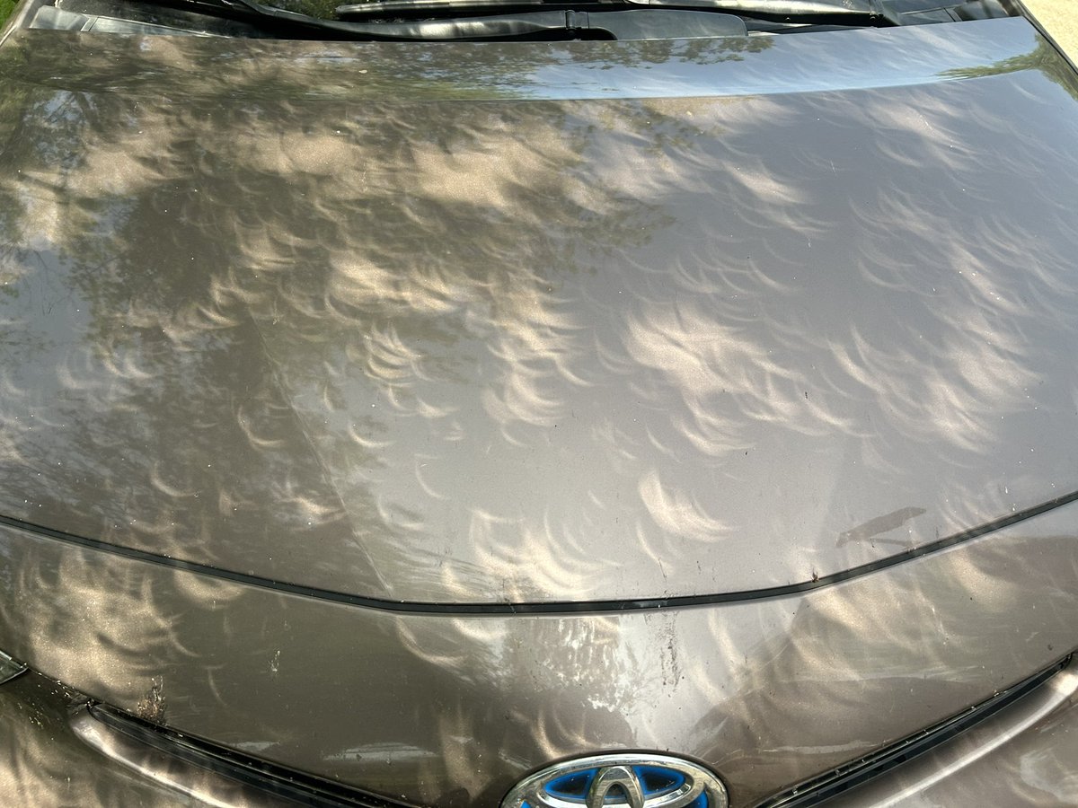 #firstalertwx leaves in the shadows of #SolarEclipse2024 - NE Texas @ActionNewsJax @WOKNews