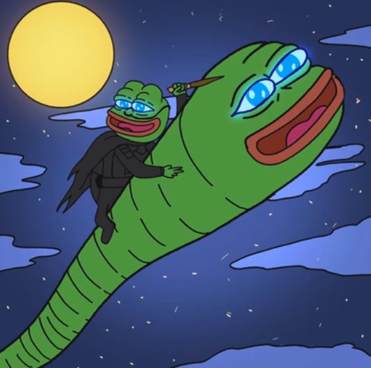 Dewncoin's tweet photo. @pepecoineth with Pepe as our lisan al gaib
and Shai Hulussy anything is possible

We fight for planet $dewn in the @base galaxy 🌌 https://t.co/BK4GdXYL68