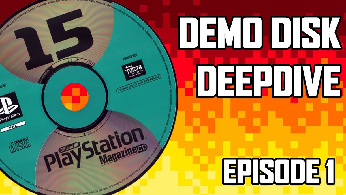 Going to be starting a new series on the Youtube channel tonight. I want to start exploring the old PS1 demo disks and some of the great/awful game demos that ended up on them. I hope people like it; I was looking at doing it as an extended series.