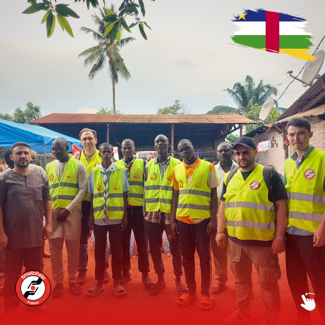 timetohelpfr's tweet photo. En Centrafrique, notre équipe distribue des colis alimentaires depuis vendredi dernier. Aidez-nous à soutenir les familles dans le besoin pendant le Ramadan avec un don. https://t.co/abHemiFpGG Ensemble, faisons la différence ! #Humanitaire #Ramadan #AidonsNosFrères 🌍
#Partage https://t.co/rp8J12v4zR
