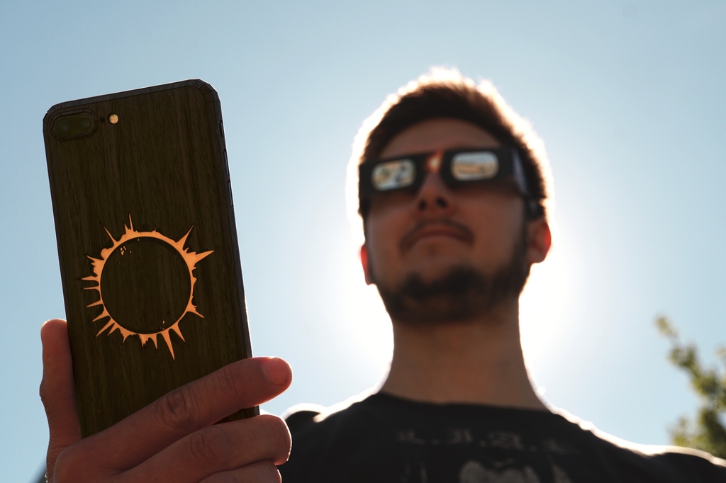 Totally taken by the totality

#SolarEclipse #Eclipse2024 #TotalEclipse #SunMoonAlignment #Astronomy #EclipseViewing #CelestialEvent #EclipseWatch #AstroPhotography #EclipseChaser #SolarPhenomenon #SpaceEvent #SkyWatch #EclipseExperience #EclipseExcitement #customcover #phone