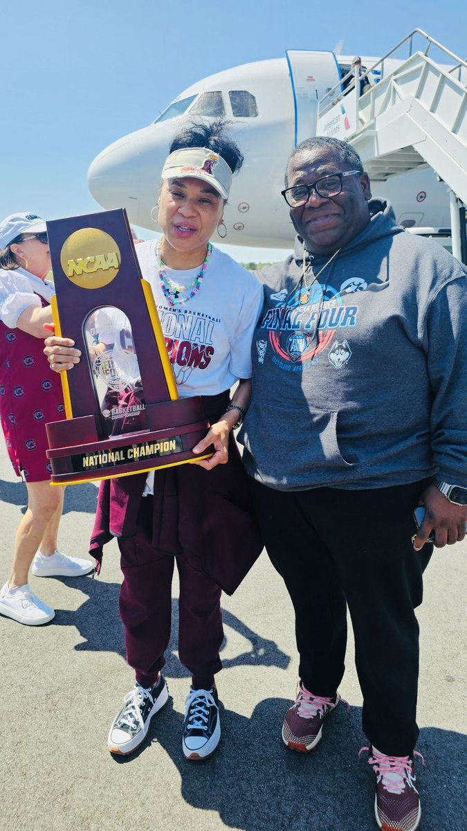 Great campus celebration to welcome our champions home!