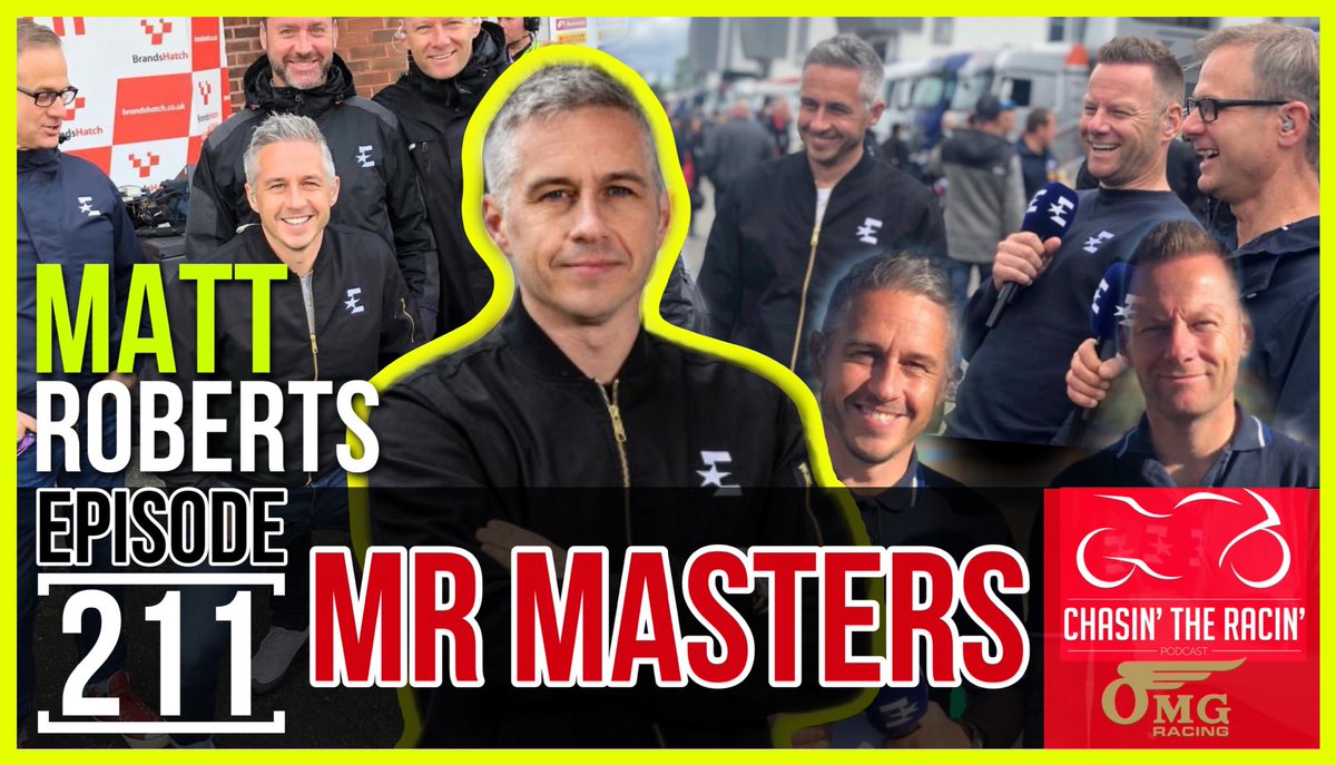 Our pod with @matt77roberts is out now! Dom & Christian chat through how to get into the industry, hid appearance on reality tv and what he gets up to in the off season! Available in all the usual places search Chasin’ the Racin’ Powered by @OMGRacingUK