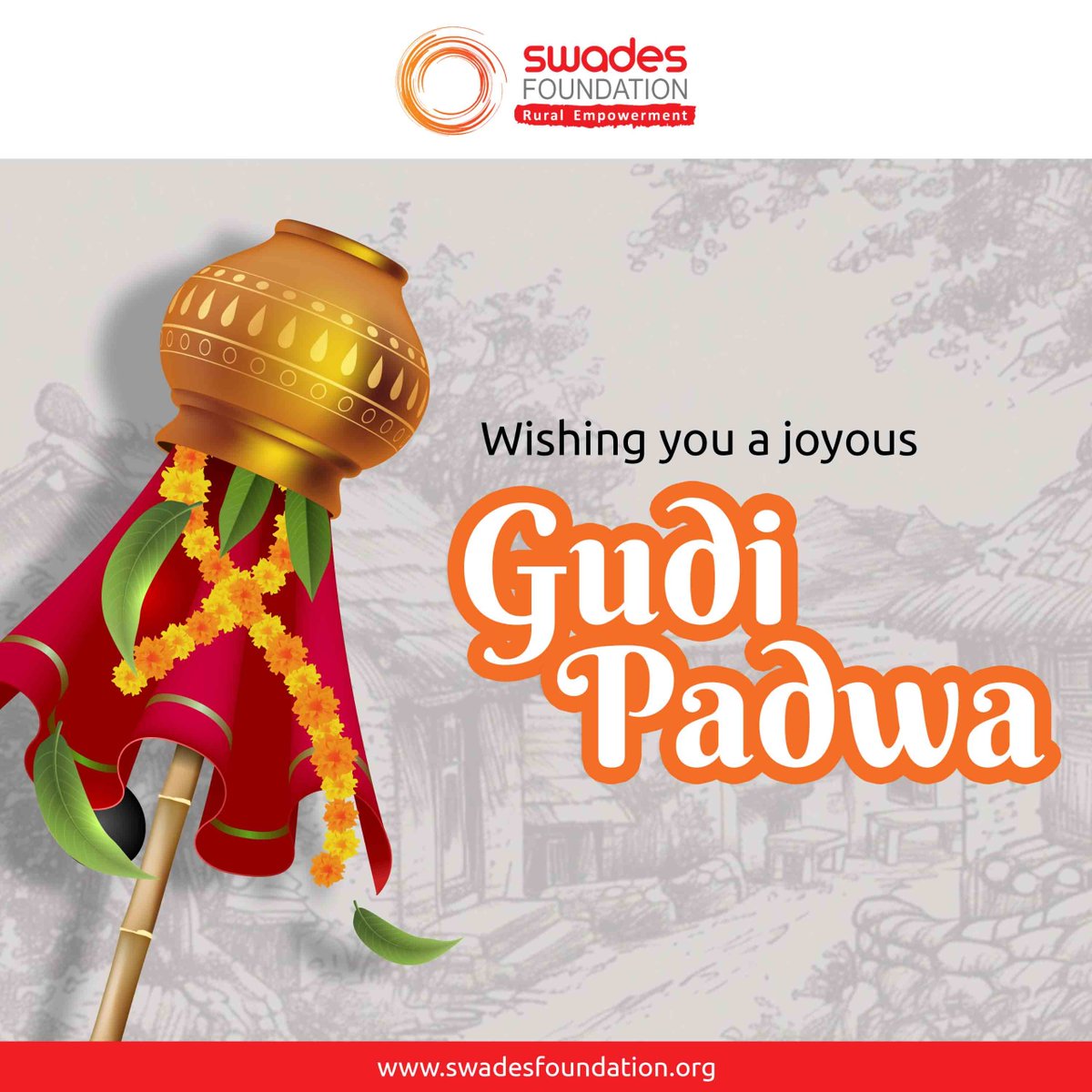 Wishing everyone a happy and prosperous Gudi Padwa! May this year bring with it lots of opportunity, good fortune and boundless joy. #gudipadwa #newbeginnings #festival #celebration #indianfestival #wishing