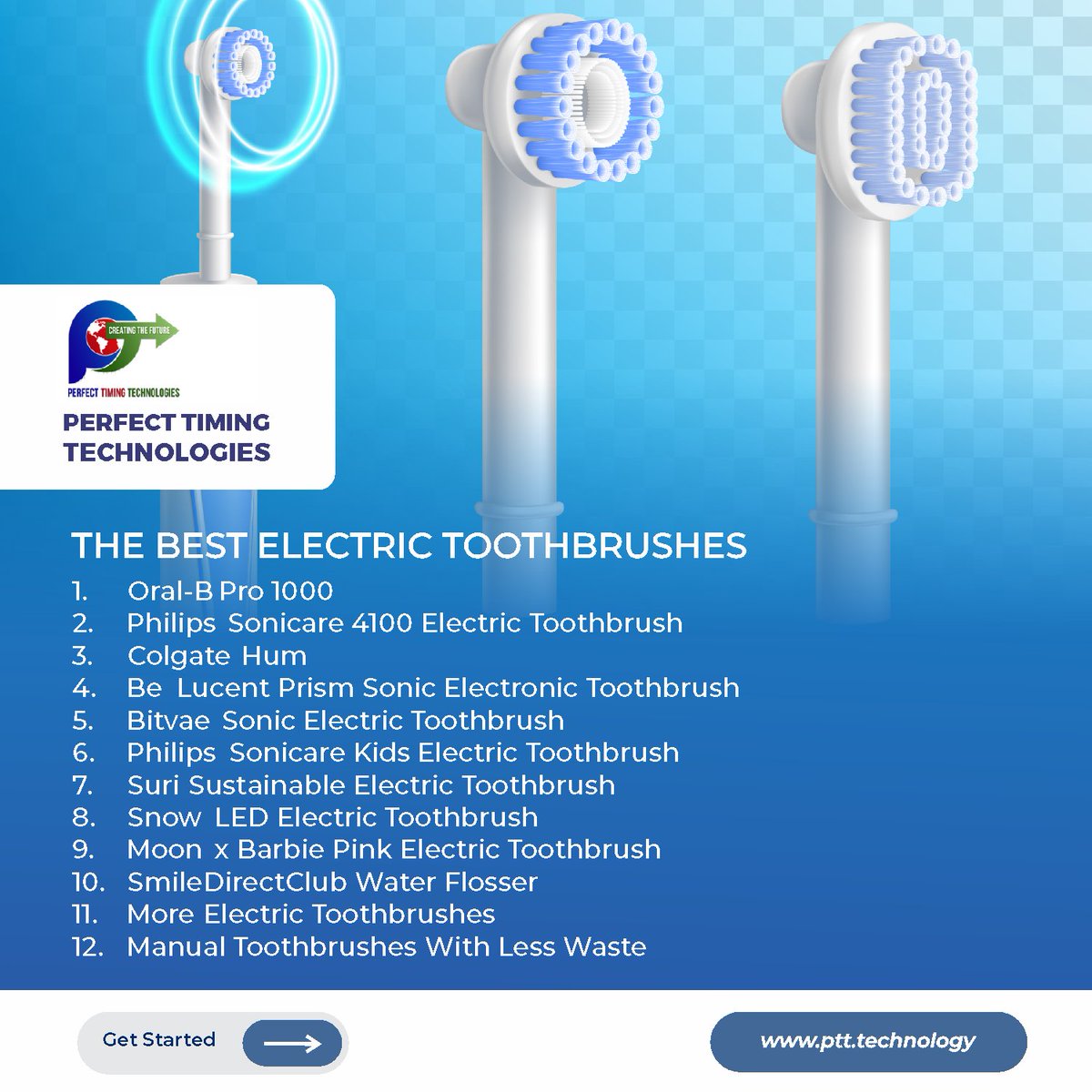 pttglobal's tweet image. The Best Electric Toothbrushes

Read Here: wired.com/gallery/best-e…

#PerfectTimingTechnology #PerfectTimingHolding #ElectricToothbrushes #OralHealth #DentalCare #BestBrushingExperience #SmartTechnologies #DentistRecommended #TeethCleaning #EffectivePlaqueRemoval #HealthySmile