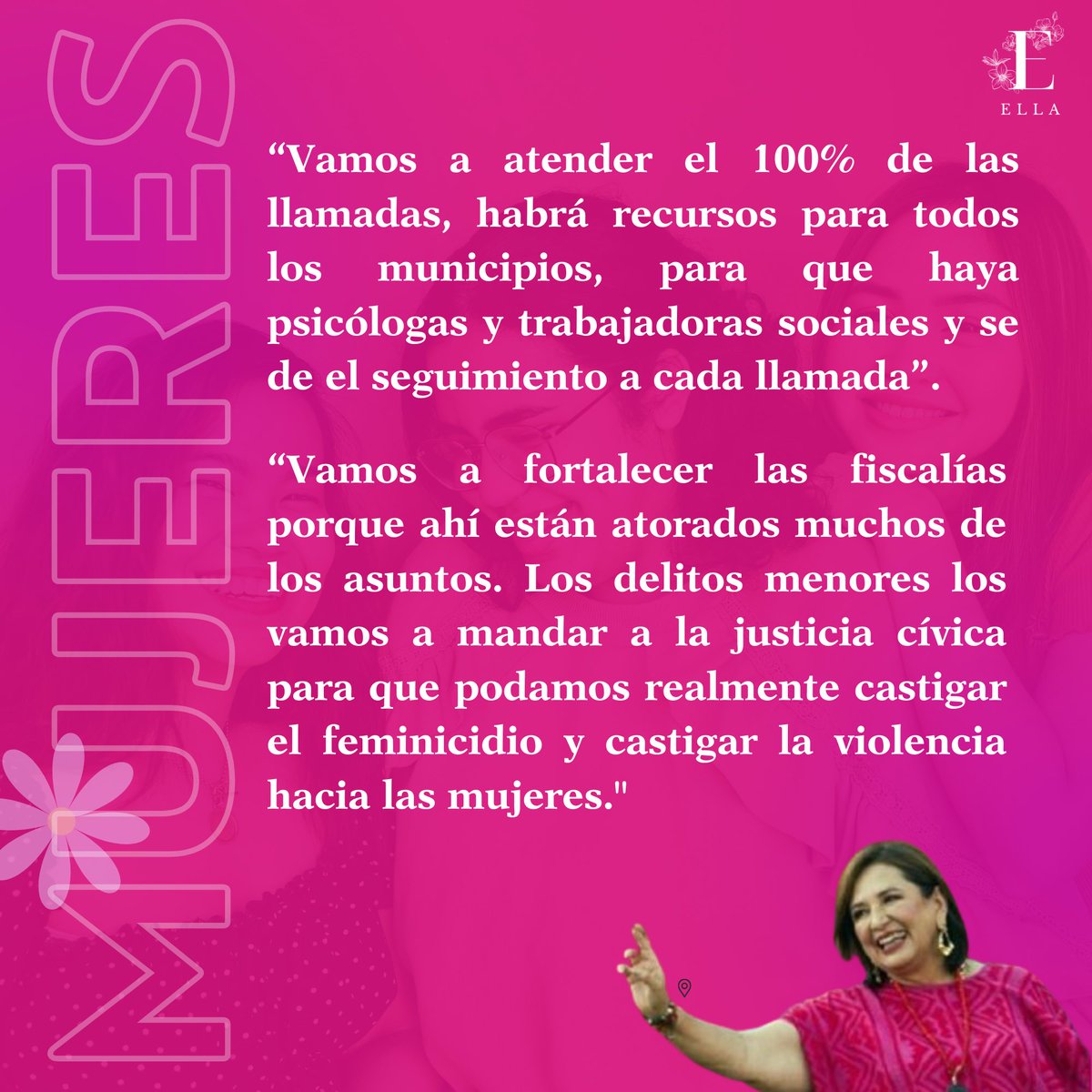 “La #violencia contra las mujeres es un cancer”.
- Xóchitl Gálvez 
.
.
.
.
.
#Mujer #Ella #CandidatosAPresidencia #PropuestasPolíticas #Debate #MujeresFuertes