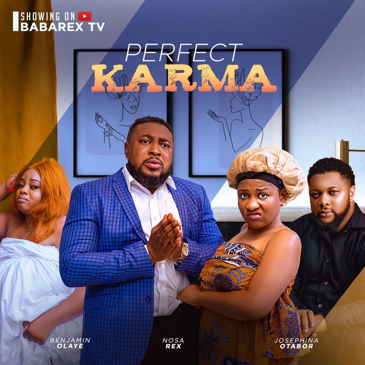 Hurry to YouTube ooh make we use this film take hold side oooooh life is hard watch perfect karma to ease your soul and body 💃🏼 BABAREX TV 💃🏼💃🏼💃🏼💃🏼💃🏼