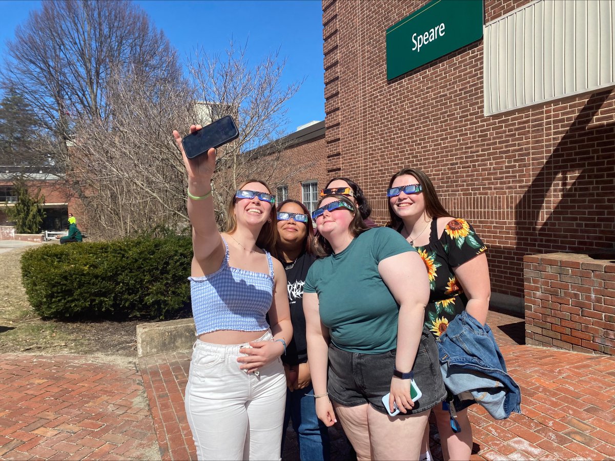 Eclipse fever! We are so excited at Plymouth State University.