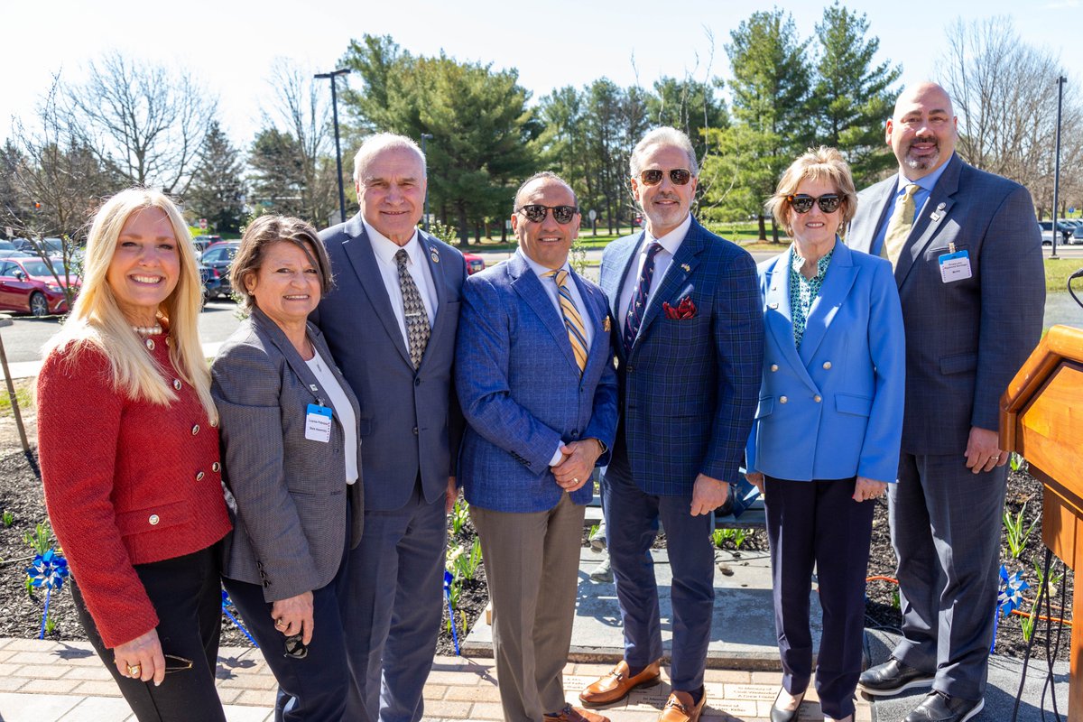 A garden was dedicated today outside the Monmouth County Child Advocacy Center in Freehold, where children who are abused or neglected are provided with the care that they need in a safe environment. Clerk @ChristineHanlo1 joined @monmouth_s87071 and Prosecutor Raymond Santiago…