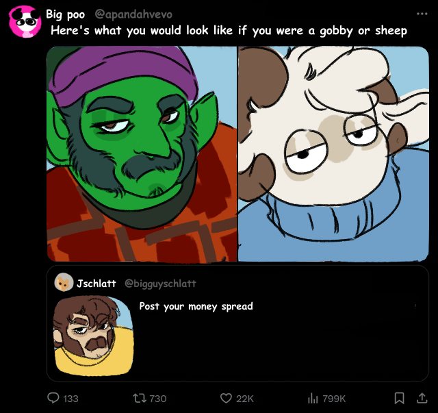Wormbert's tweet photo. Idk i've been thinking abt this all day so i sat down and drew it ignore the comic sans 
#jschlattfanart https://t.co/Ehj8JaWHeK