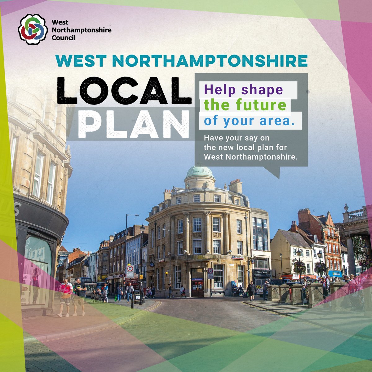 🌳🍃🏘️🏗️👥 
We would like to hear your views on our draft West Northamptonshire Local Plan which sets out our visions, objectives and consistent policies across the whole area. 

Please complete the consultation at ow.ly/OYGo50RaORp