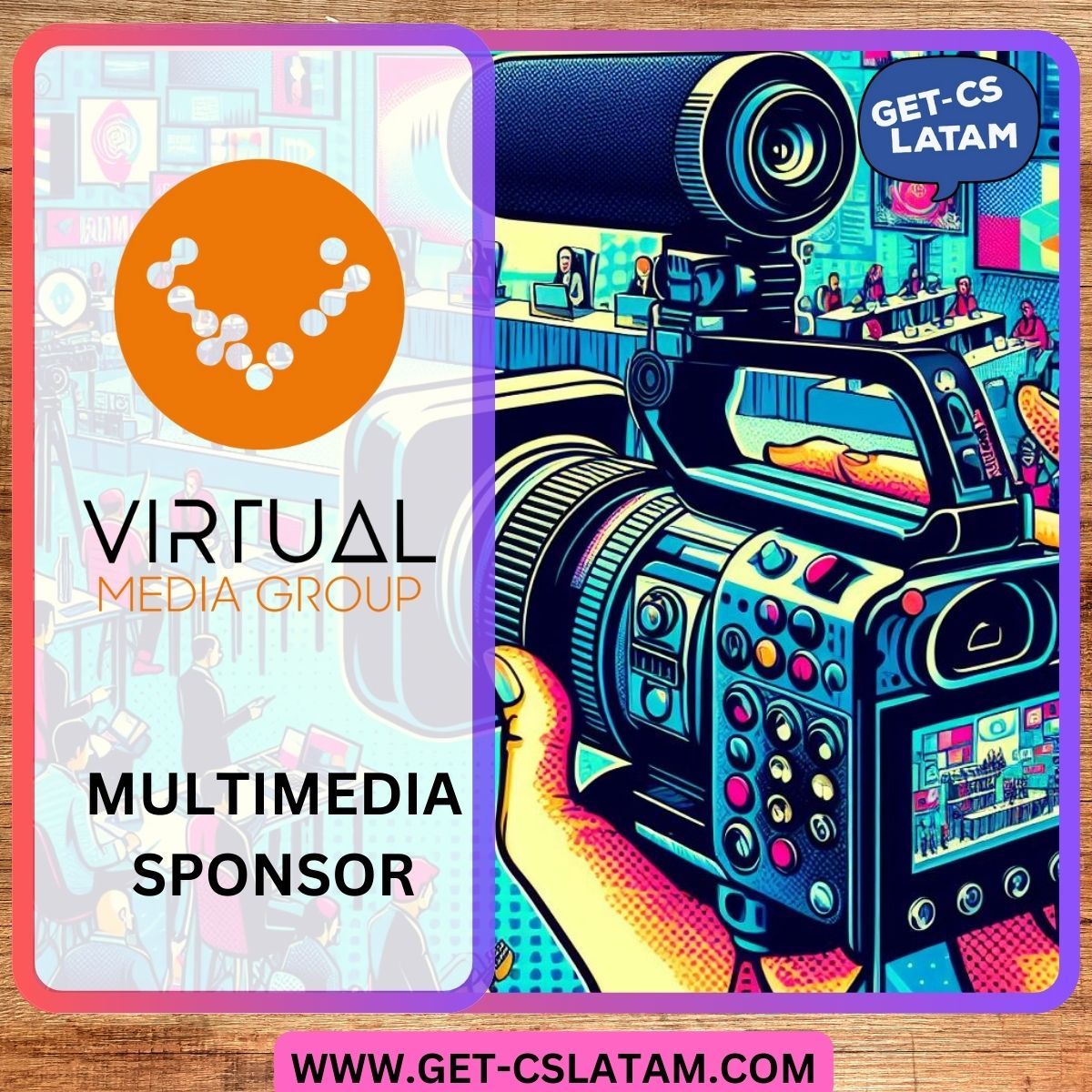 🚀 ¡Gran noticia! @VirtualCorpMX será el Multimedia Sponsor en #GetCsLatam2024. 🎥✨

🌐 Conéctate con líderes tecnológicos 🔍 Accede a contenido exclusivo 🎤 Entrevistas únicas

¡Los boletos se están agotando! Asegura tu lugar y sé parte del futuro de la tecnología.
