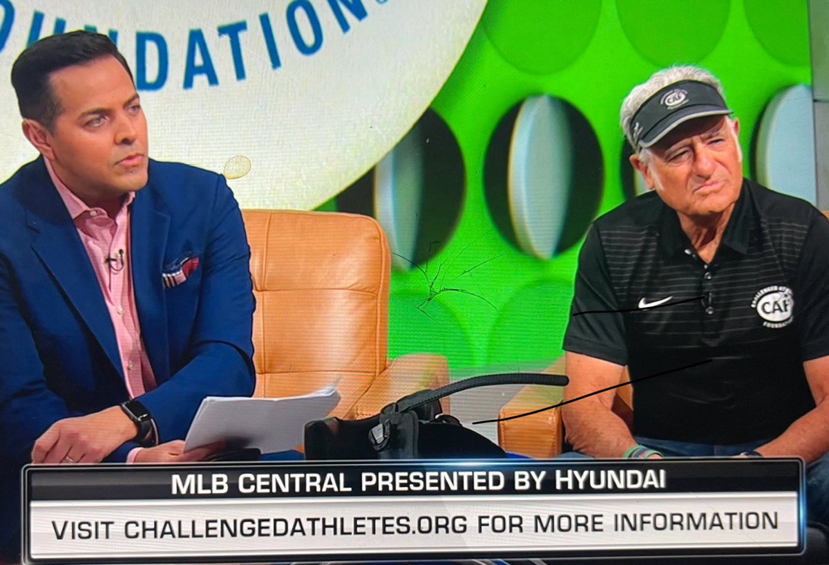 Great conversation on @MLBNetwork ⚾️ @CAFoundation @parkerbyrd11 You rock, you've got our love and support