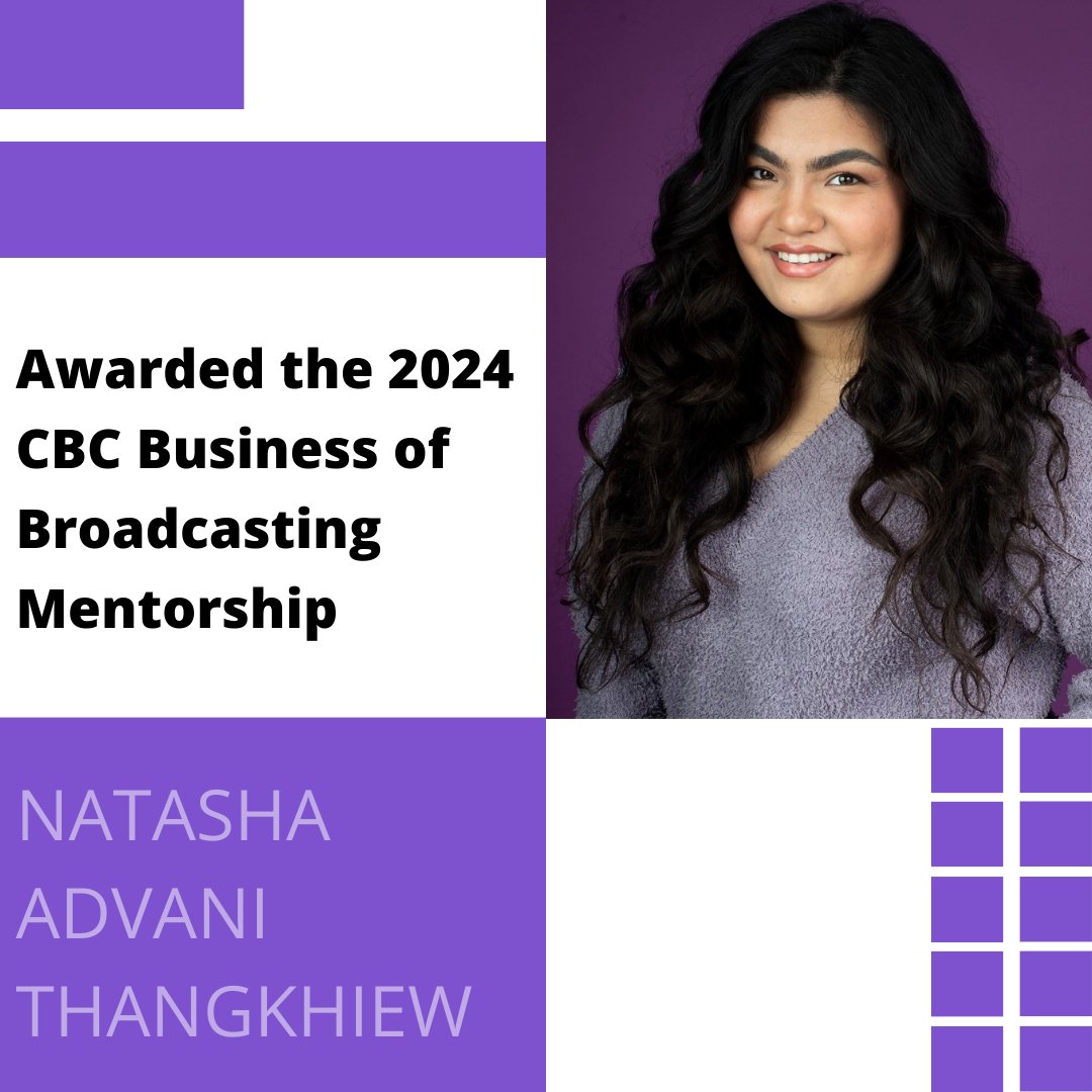 🌟 Exciting news! Natasha Advani Thangkhiew (she/her) is the recipient of our 2024 CBC Business of Broadcasting Mentorship. wift.com/natasha-advani…